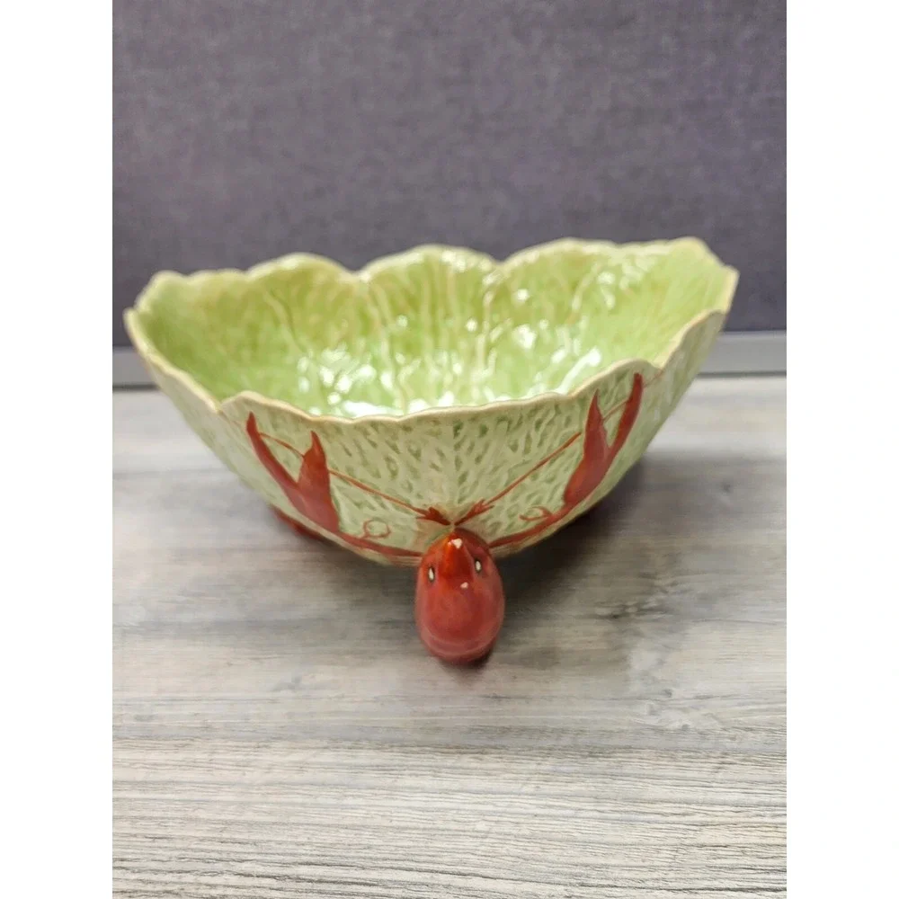 Lobster/Crawfish Cabbage‎ Leaf Lettuce Bowl & Salad Serving Utensils